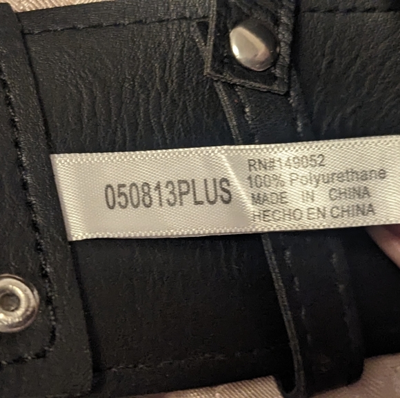 Fashion Nova Black Skirt with Belted Detail - Picture 10 of 11